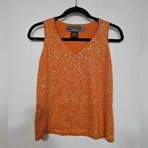 Double D Ranch Sequin Tank Blouse